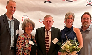 Kris Falkner and the Wickesberg family have been honored with the prestigious Wisconsin Family Business of the Year